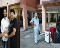 रक्षाबंधन पर बहनों से राखी बंधवाकर पिता आर.के. गर्ग को लेकर लंदन रवाना हुए सोनू गर्ग