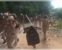 अंबेडकर प्रतिमा विवाद: तीसरे दिन भी लबकनी गांव में तनाव, सात नामजत 70 अज्ञात पर केस दर्ज