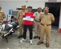  बंद मकानों में चोरी करने वाला शातिर चोर गिरफ्तार, लाखों के जेवर बरामद