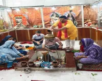 सावन के पहले सोमवार पर श्री शिव बालाजी धाम मंदिर में उमड़ी आस्था