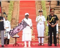राष्ट्रपति मुर्मु ने दिखाई सोल्जराथॉन को हरी झंडी, सैनिकों के प्रति एकजुटता का संदेश