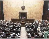 विपक्ष के हंगामे के बीच राज्यसभा की कार्यवाही दोपहर तक स्थगित