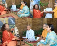 स्वामी चिदानन्द और गोपाल आर्य ने दिया हरित भविष्य का संदेश