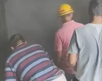 आवास विकास द्वारा सील रेस्तरां में लगी भीषण आग से मचा हड़कंप