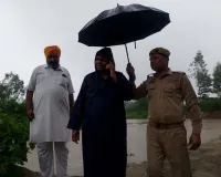 भारी बारिश के बीच कांवड़ियों की भरमार, मोर्चे पर डटे एसडीएम