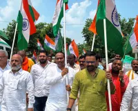 तिरंगा यात्रा निकालकर दिया देश भक्ति का संदेश