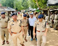 सावन के दूसरे सोमवार से पहले IG ने नौबस्ता-भिटौरा गंगा घाट का किया औचक निरीक्षण