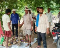 समाजसेवी ने तिलकपुर मंदिर के पास चलवाया स्वच्छता अभियान
