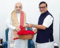 हिमंत सरमा ने अमित शाह से की मुलाकात, बाढ़ पर चर्चा