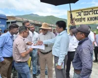 जिरिबाम-इंफाल रेल लाइन का निर्माण तेज, जीएम ने लिया जायजा