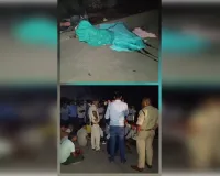 अज्ञात वाहन की टक्कर से महिला की मौत, चार घंटे चक्काजाम