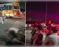 बाइक सवार दो कांवड़ियों को रोडवेज बस ने मारी टक्कर