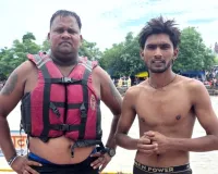 गंगा में डूब रहे शिवभक्त के लिए सुरक्षा कवच बनी जल पुलिस