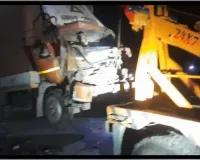 तीस्ता पुल पर भीषण सड़क हादसा, दो ट्रक चालकों की मौत
