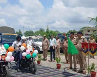 श्रावस्ती पुलिस को मिली 02 अत्याधुनिक इंटरसेप्टर मोटरसाइकिल