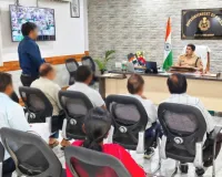 पुलिस अधीक्षक ने कार्यदायी संस्थाओं के साथ की समीक्षा बैठक