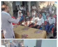 पीडीए जन चौपाल के जरिए सपा ने रमियाबेहड़ क्षेत्र में बढ़ाया जनसंपर्क