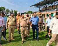 मुख्यमंत्री आगमन के दृष्टिगत डीएम एसपी द्वारा कार्यक्रम स्थल का निरीक्षण कर लिया गया जायजा,सम्बन्धित को दिये गये आवश्यक दिशा-निर्देश