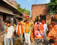 धर्मराज मौर्य ने किया कलश रथ यात्रा का स्वागत, बोले- संत रविदास ने दिखाई समरसता की राह