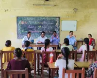 नशा मुक्ति से सम्बन्धित गीत कार्यक्रम का हुआ आयोजन