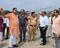 सीएम के  प्रस्तावित आगमन के दृष्टिगत कार्यक्रम स्थल का निरीक्षण कर लिया गया जायजा