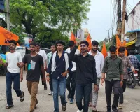 JPSC-JSSC परीक्षाओं में अनियमितताओं के विरोध में ABVP का प्रदर्शन
