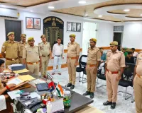 पुलिस अधीक्षक संतकबीरनगर द्वारा यूपी-112 की असंतुष्ट फीडबैक की समीक्षा