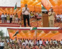 गांधी इंटर कॉलेज व विद्या मंदिर में हर्षोल्लास से मनाया गया स्वतंत्रता दिवस