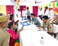 सीडीओ एवं एसपी ने समाधान दिवस में सुनी शिकायतें, 06 शिकायतों का हुआ निस्तारण