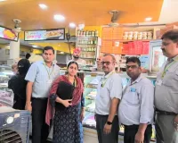खाद्य सुरक्षा विभाग की छापेमारी, सात नमूने लिए