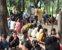 बीरबाबा मंदिर पर कांवड़ भक्तों ने लगाया भव्य भंडारा