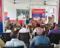 बारावफात त्यौहार के दृष्टिगत महुली थाने पर पीस कमेटी की बैठक सम्पन्न