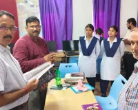 जिलाधिकारी द्वारा जवाहर नवोदय विद्यालय हरिहरपुर का किया गया निरीक्षण