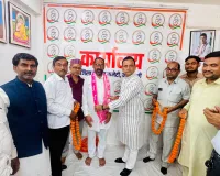 मनोज पटेल को राजीव गांधी पंचायतीराज संगठन का प्रदेश अध्यक्ष बनने पर कांग्रेसियों ने किया भव्य स्वागत