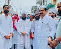 पूर्व मंत्री आबिद रज़ा ने किया जुलूस-ए-मोहम्मदी का इस्तकबाल 