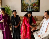 रक्षाबंधन पर सपा जिलाध्यक्ष तनवीर खां के बहनों ने बांधी राखी