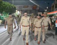 स्वतन्त्रता दिवस की पूर्व संध्या पर वरिष्ठ पुलिस अधीक्षक के नेतृत्व में चलाया गया चैकिंग अभियान