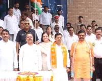 केन्द्रीय राज्यमंत्री ने ध्वजारोहण कर दी स्वतंत्रता दिवस की शुभकामनाएं 