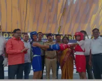 न्यू एंजिल्स स्कूल में सीबीएसई ईस्ट जोन बॉक्सिंग चैंपियनशिप का रंगारंग शुभारंभ