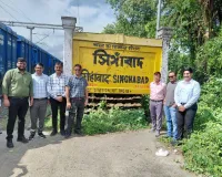 डीआरएम किरेंद्र नरह ने किया सिंहाबाद स्टेशन पर औचक निरीक्षण