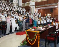 केजीएमयू ने लिया नशा मुक्त का संकल्प 