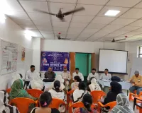 सामुदायिक स्वास्थ्य केन्द्र भंगहा में आशाओं को किया गया प्रशिक्षित