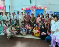 केजीएमयू में ब्रेस्टफीडिंग को बढ़ावा देने की बेबी शो 