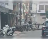 सीवर डालने के लिए बिना अनुमति सड़क काटने का आरोप