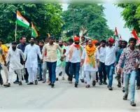 तिरंगे की आन, बान और शान के साथ निकली भव्य तिरंगा यात्रा