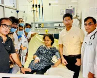 सिविल अस्पताल: चोकिंग की शिकार महिला की बची जान