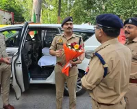 नवागत पुलिस अधीक्षक कृष्ण कुमार ने संभाला बिजनौर का कार्यभार
