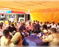 मोहनलालगंज थाने में बारावफात व जन्माष्टमी को लेकर की पीस बैठक