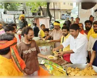 मऊ में जय बाबा बर्फानी सेवादल ने विशाल भंडारे का किया आयोजन