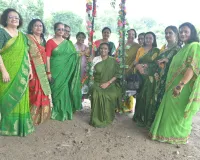 खुन-खुन जी गर्ल्स पीजी. कॉलेज ने मनाया सावन उत्सव 
